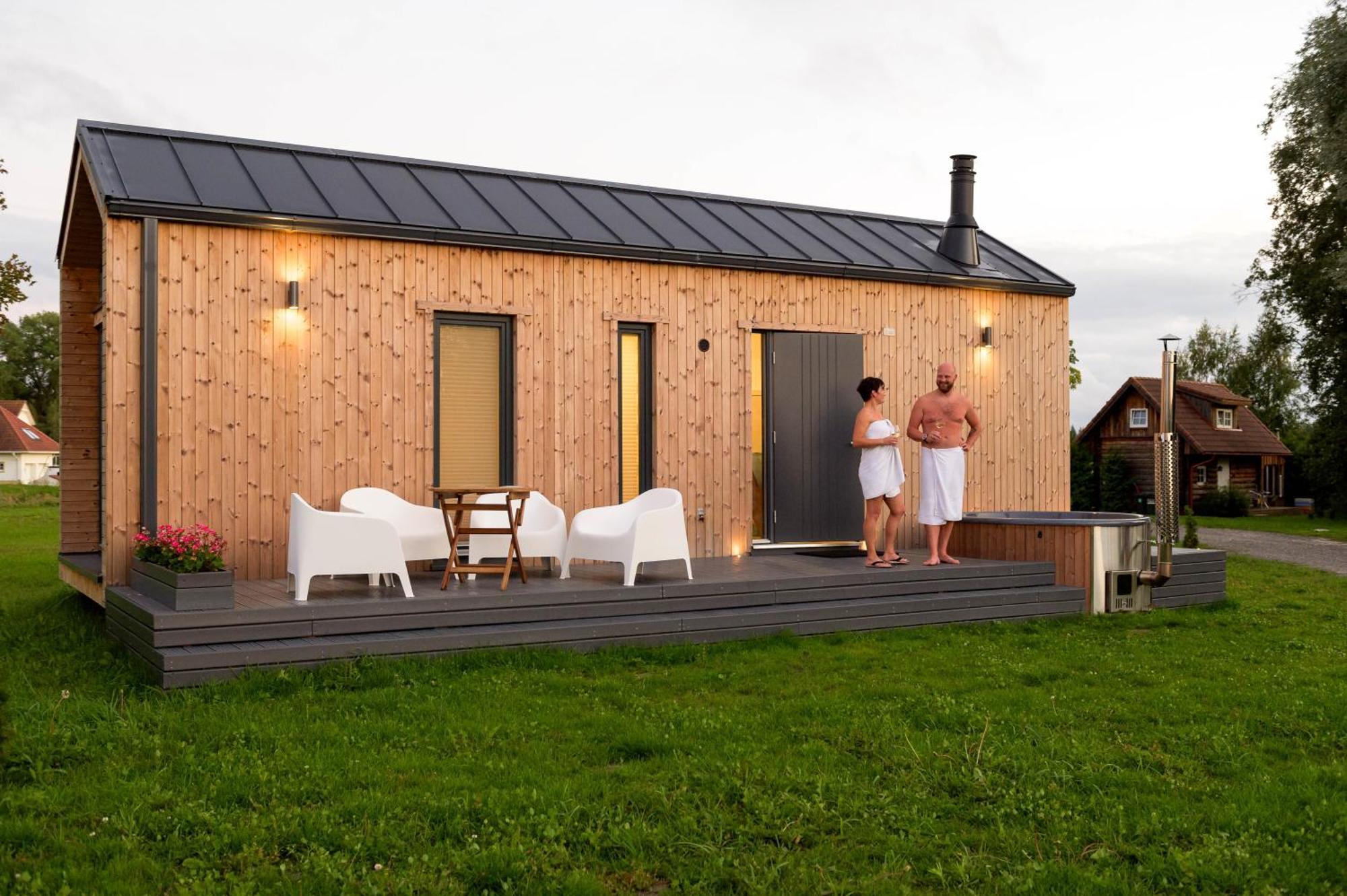 Cozy Houses - Sauga Fishing Village Riverside Holiday Center Pärnu Exterior foto